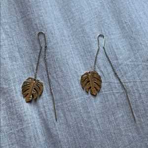 Leaf earrings